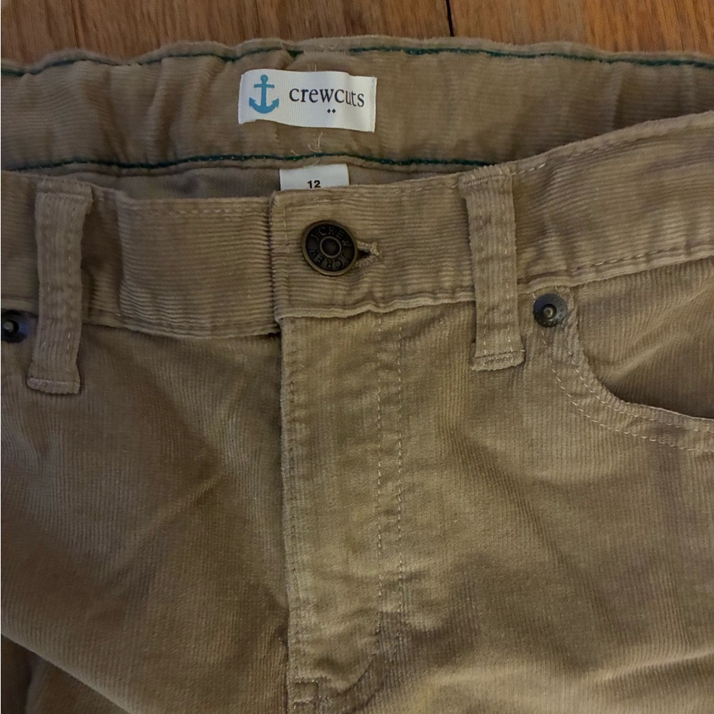 Crewcuts slim flex corduroy pants 12 - Picture 2 of 4
